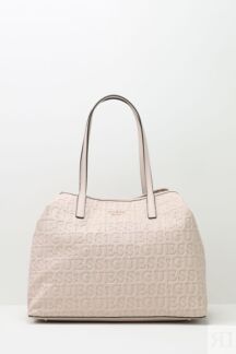 Сумка шоппер с тисненым логотипом Vikky II Guess