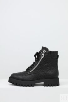 Ботинки на шнуровке с тиснением логотипа Guess