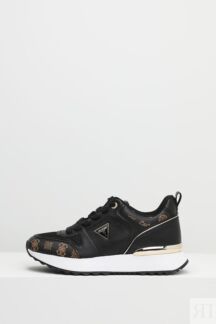 Кроссовки комбинированные с логотипом Guess