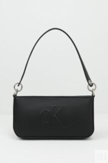 Сумка-хобо с логотипом CKJ Sculpted Calvin Klein