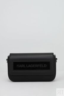 Сумка кросс-боди кожаная Ikon Karl Lagerfeld