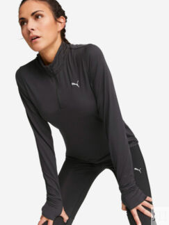 Толстовка женская PUMA Run Favorite, Черный