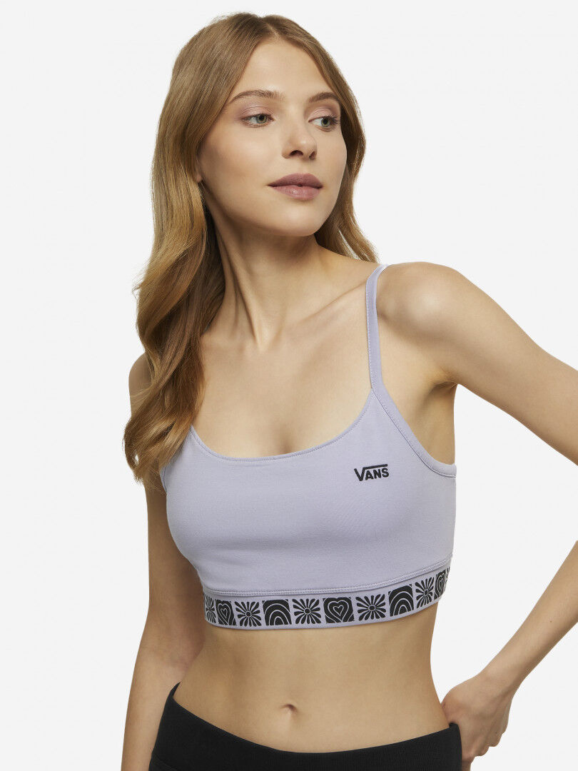 Спортивный топ бра Vans Divine Energy, Фиолетовый VN0A7RLVYOG1V0D-. фото 1