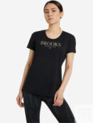 Футболка женская Brooks Distance Graphic, Черный 221364B0F-078 фото 1