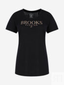 Футболка женская Brooks Distance Graphic, Черный 221364B0F-078 фото 4