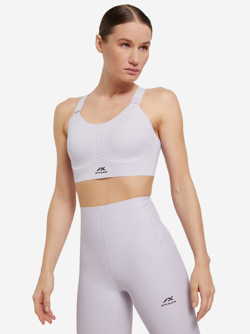 Спортивный топ бра Athlex Level Up, Фиолетовый 126253A31-V1 фото 1