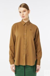 Рубашка хлопковая Lacoste