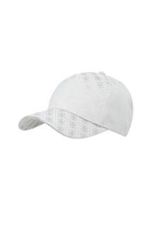 Бейсболка с принтом из монограмм бренда Guess
