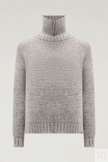 Свитер шерстяной с высоким воротником Woolrich