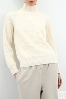 Свитер шерстяной с воротником стойкой Woolrich