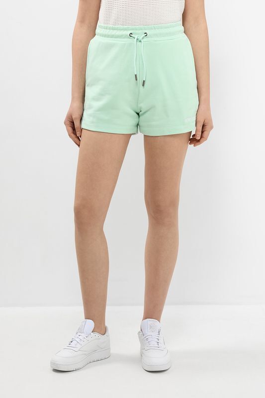 Шорты хлопковые на кулиске Guess Jeans фото 1