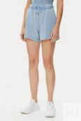 Шорты хлопковые на кулиске Guess Jeans фото 5