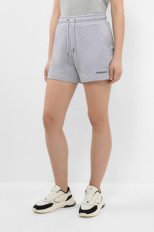 Шорты хлопковые на кулиске Guess Jeans фото 1