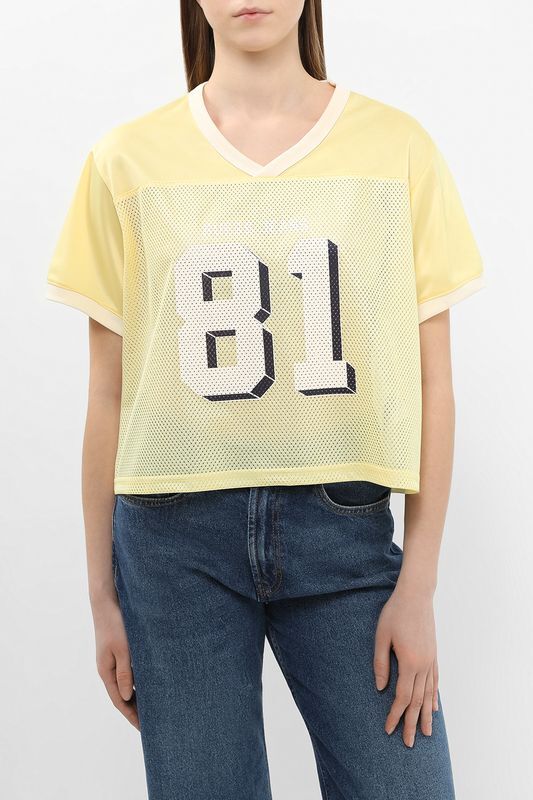 Футболка с v-вырезом Guess Jeans фото 1