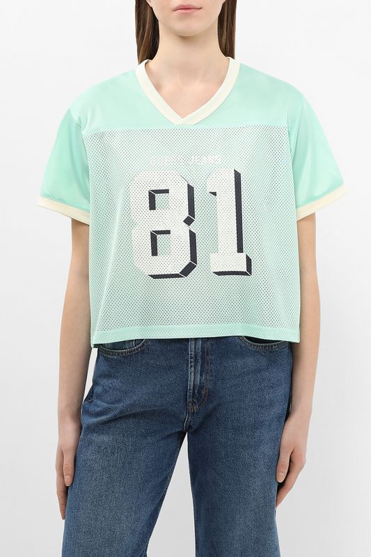 Футболка с v-вырезом Guess Jeans фото 1