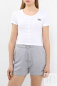 Футболка хлопковая на кнопках Guess Jeans фото 1