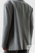 Пальто однобортное из смесовой шерсти Urban Tiger фото 3