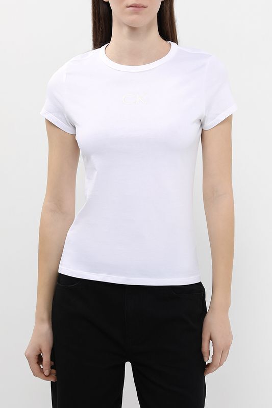 Футболка хлопковая Calvin Klein фото 1