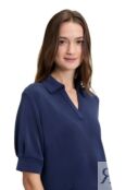 Платье трикотажное с воротником поло Betty & Co фото 4
