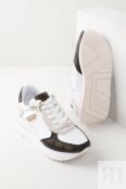 Кроссовки комбинированные на высокой подошве Guess фото 4