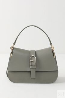 Сумка сэтчел кожаная Flow mini Furla