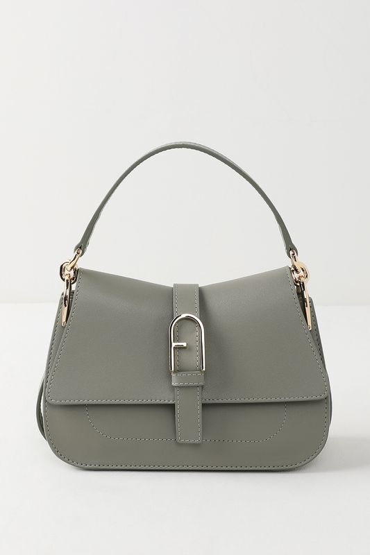 Сумка сэтчел кожаная Flow mini Furla фото 1
