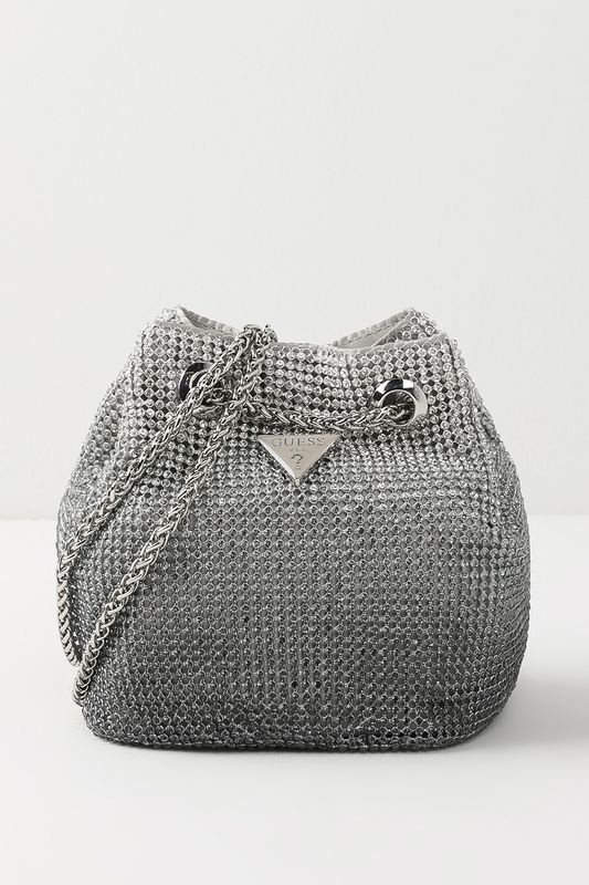 Сумка мешок со стразами Zalina Guess фото 1