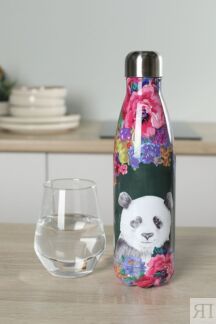 Бутылка для воды с принтом Wild At Heart Panda Kitchen Craft
