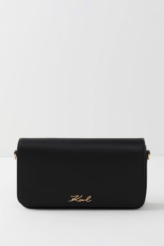 Сумка клатч кожаная Signature Karl Lagerfeld фото 1