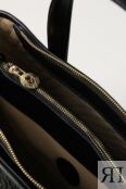 Сумка сэтчел кожаная стеганая Valentino Orlandi фото 3