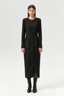 Платье шерстяное приталенное Fashion Rebels