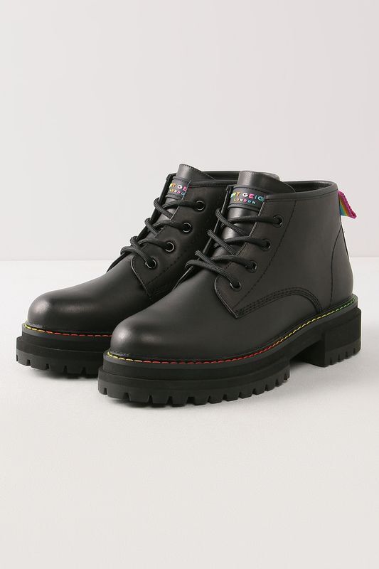 Кожаные ботинки на шнуровке Kurt Geiger фото 1