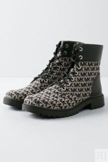 Ботинки с монограммой бренда Michael Michael Kors