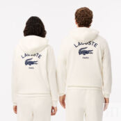 Мужская хлопковая толстовка Lacoste с капюшоном фото 2