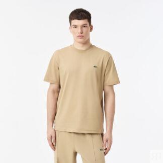 Мужская хлопковая футболка Lacoste с коротким рукавом
