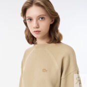 Женский свитер Lacoste из смеси хлопка фото 3