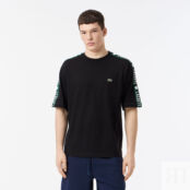 Мужская футболка Lacoste  из хлопка фото 1