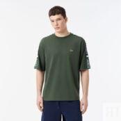 Мужская футболка Lacoste  из хлопка фото 1