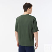 Мужская футболка Lacoste  из хлопка фото 2