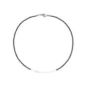 Колье Black Pearly Diamant Necklace – Tiny HOLLY JUNE фото 1