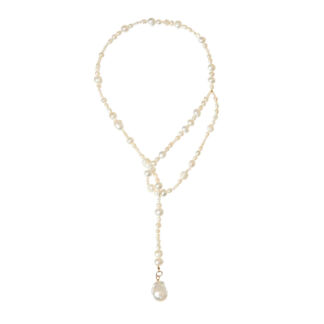 Колье Coarse And Fine Tie Necklace HOLLY JUNE