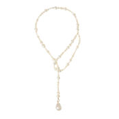 Колье Coarse And Fine Tie Necklace HOLLY JUNE фото 1