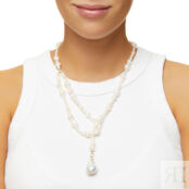 Колье Coarse And Fine Tie Necklace HOLLY JUNE фото 2