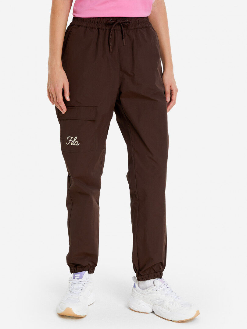 Брюки женские оверсайз FILA Igadi, Коричневый FW23WS073FLA-486 фото 1