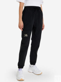 Брюки женские оверсайз FILA Igadi, Черный