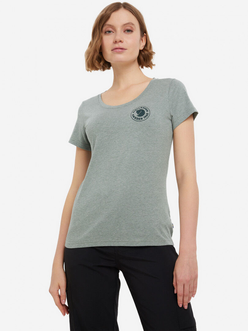 Футболка женская Fjallraven, Зеленый F83513FJR-614-999 фото 1