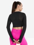 Лонгслив женский Reebok Studio Mesh, Черный 100075380R00-. фото 3