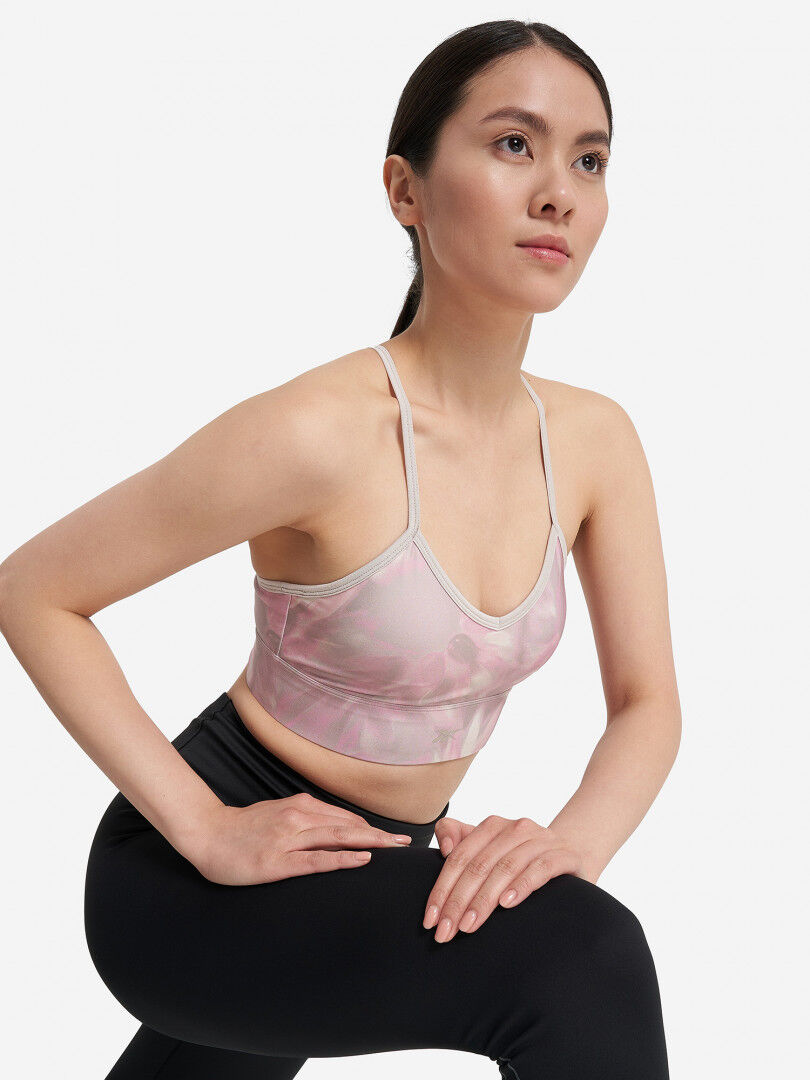 Спортивный топ бра Reebok Train, Бежевый 100076296R00-. фото 1