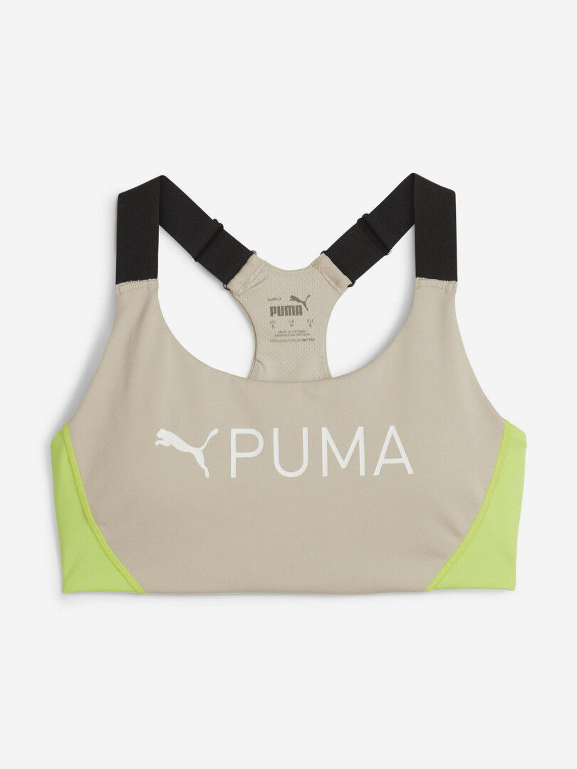 Спортивный топ бра PUMA 4Keeps Eversculpt, Бежевый 524785P0P-90 фото 1