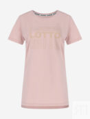 Футболка женская Lotto Logo 2, Розовый LTA241F823L0W-84 фото 5